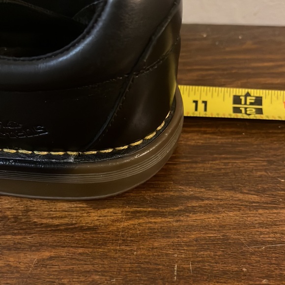 EUC VINTAGE DR. MARTENS Y2K Black Oxford in Leather and suede. UK 6/USM7 W8 - Picture 9 of 9